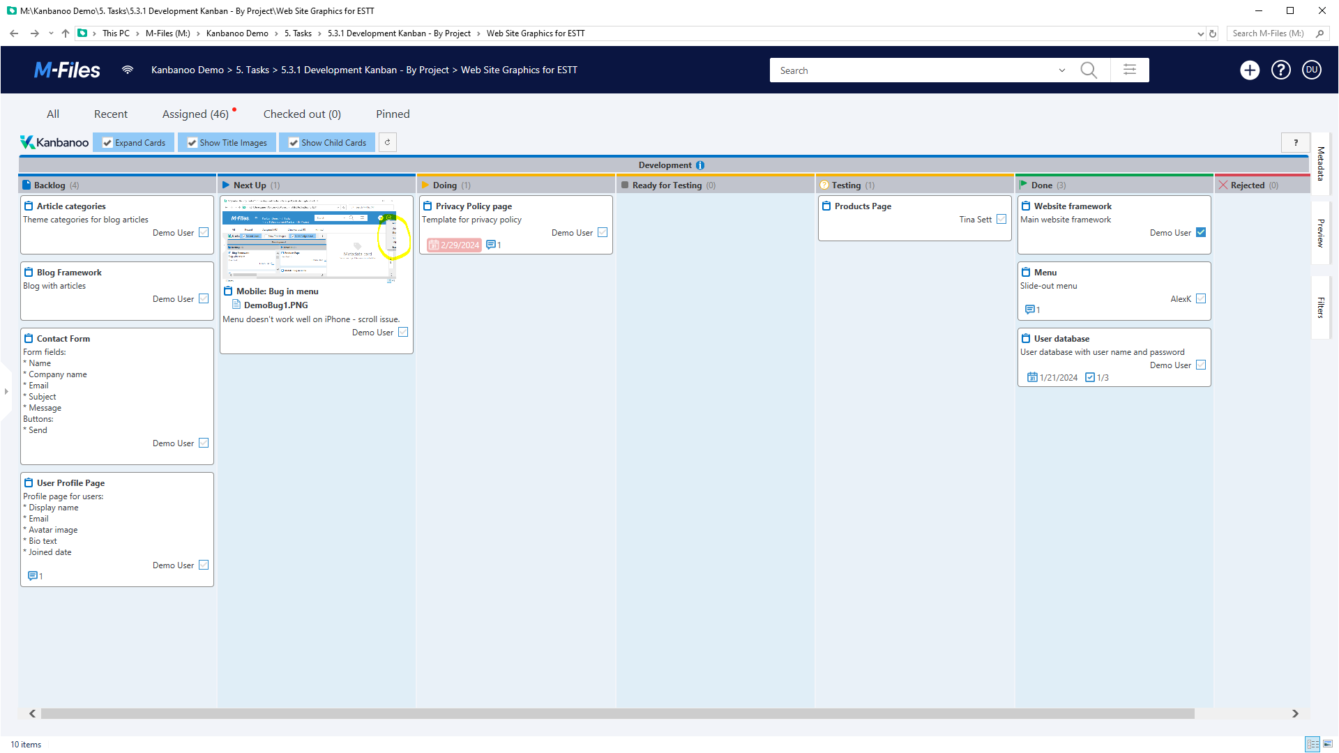 Software Development Kanban